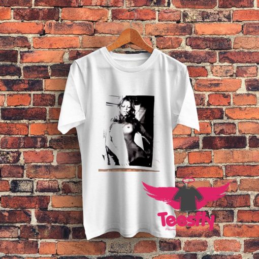 Kate Moss Britpop Rock Punk Pop Graphic T Shirt