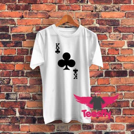 King Of Clubs Card Graphic T Shirt