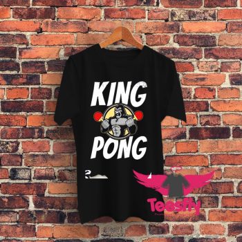 King Ping Pong Table Tennis Graphic T Shirt