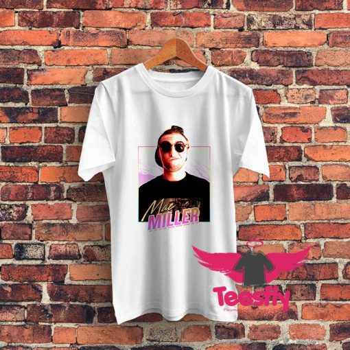 Mac Miller 80s Design Graphic T Shirt