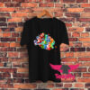 Mario Galaxy Rainbow Graphic T Shirt