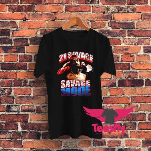 Match Jordan 1 Top 3 Savage Mode 21 Savage Graphic T Shirt