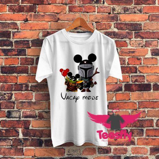 Mickey Baby Yoda Graphic T Shirt