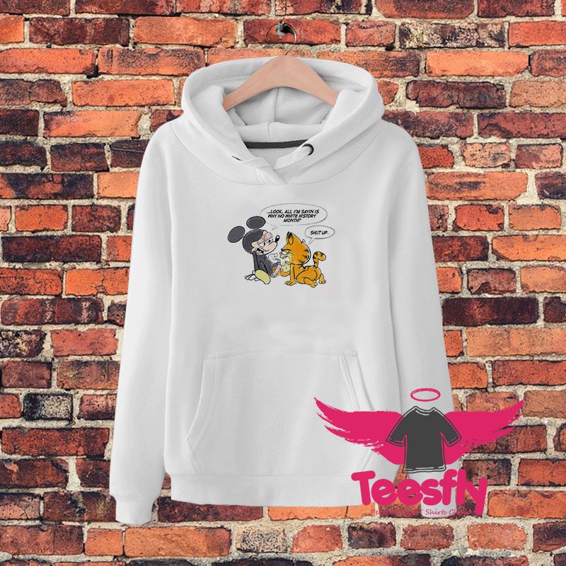 Mickey Mouse Fuck Off Garfield Hoodie