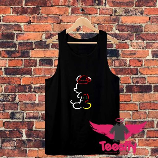 Mickey Mouse cute little Christmas Unisex Tank Top