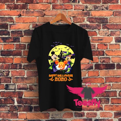 Mickey and Minnie Happy Halloween 2020 Graphic T Shirt