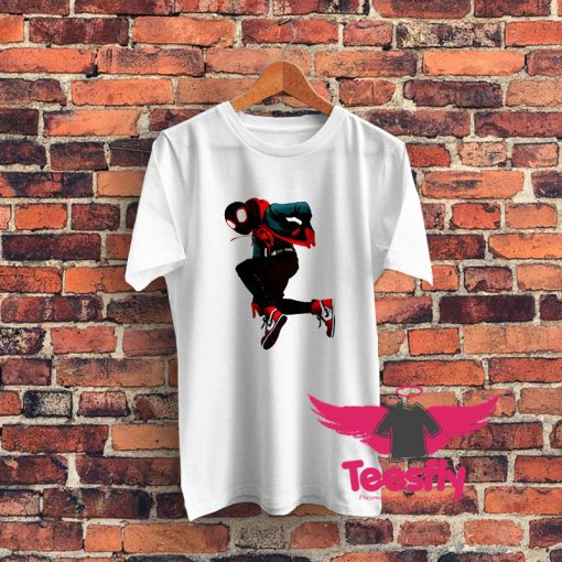 Miles Morales Spider Man Graphic T Shirt