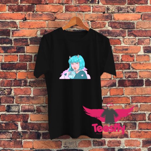 Milky Monster Girl Graphic T Shirt