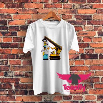 Minion Simpsons Graphic T Shirt