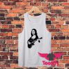 Mona lisa with a guitar Unisex Tank Top