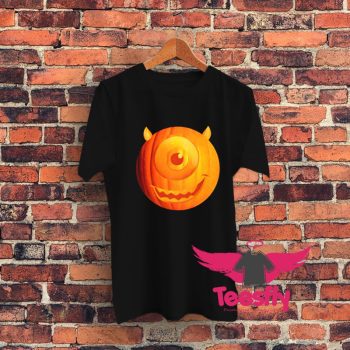 Monsters University Mike Pumpkin Graphic T Shirt