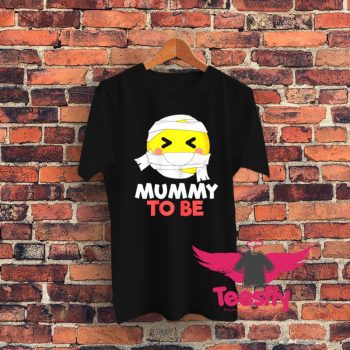 Mummy Emoji Pregnancy Graphic T Shirt