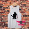 Murderous Cat With Knife Unisex Tank Top