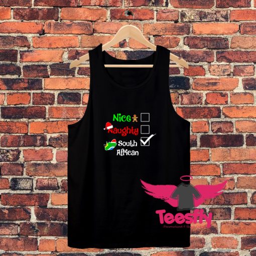 Nice Naughty South African Unisex Tank Top