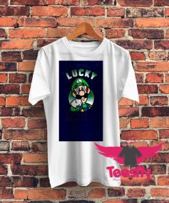 Nintendo Super Mario Lucky Luigi Graphic T Shirt