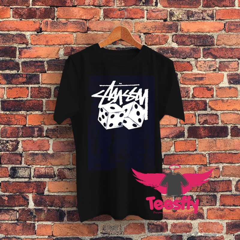 Official Stussy Pair Of Dice Graphic T Shirt