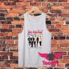 One Direction Spray Paint Blue Unisex Tank Top