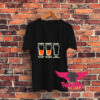 Optimist Pessimist Realist Alcohol Graphic T Shirt