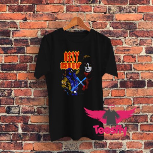 Ozzy Osbourne Diary of A Madman 1982 Tour Graphic T Shirt