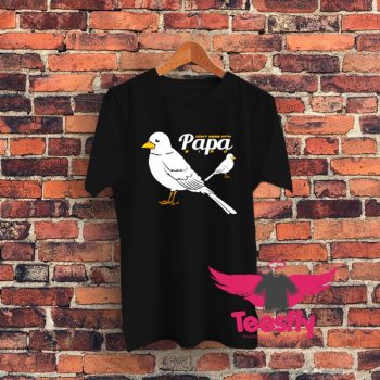 Papa Bird Lover Graphic T Shirt