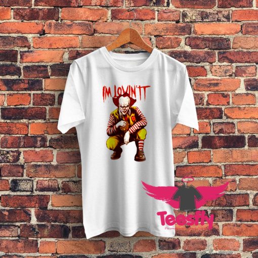 Pennywise Parody McDonalds Funny Graphic T Shirt