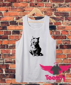 Persian Angry Cat Shadow Unisex Tank Top