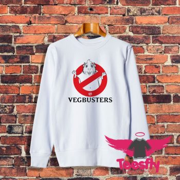 Piggie Parodies Vegbusters logo Sweatshirt
