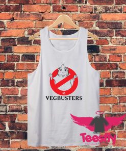 Piggie Parodies Vegbusters logo Unisex Tank Top
