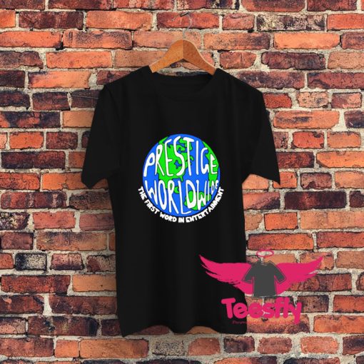 Prestige worldwide the first word in entertainment Graphic T Shirt