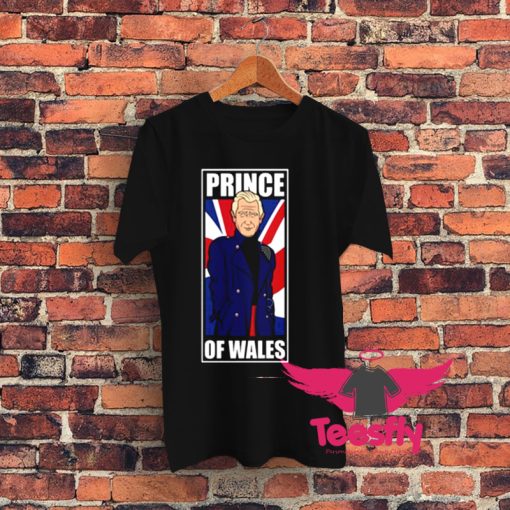 Prince of Wales Graphic T Shirt