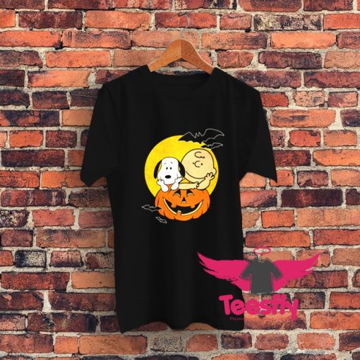 Snoopy Halloween Cartoon Parody Graphic T Shirt