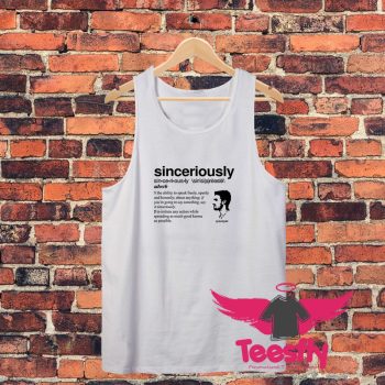 Stephen Amell Sinceriously Meaning Unisex Tank Top