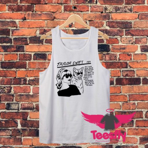 Taylor Swift Sonic Youth Unisex Tank Top