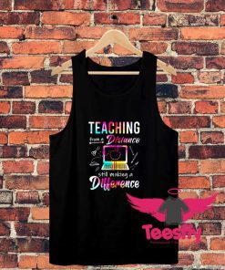 Teaching From A Distance Unisex Tank Top