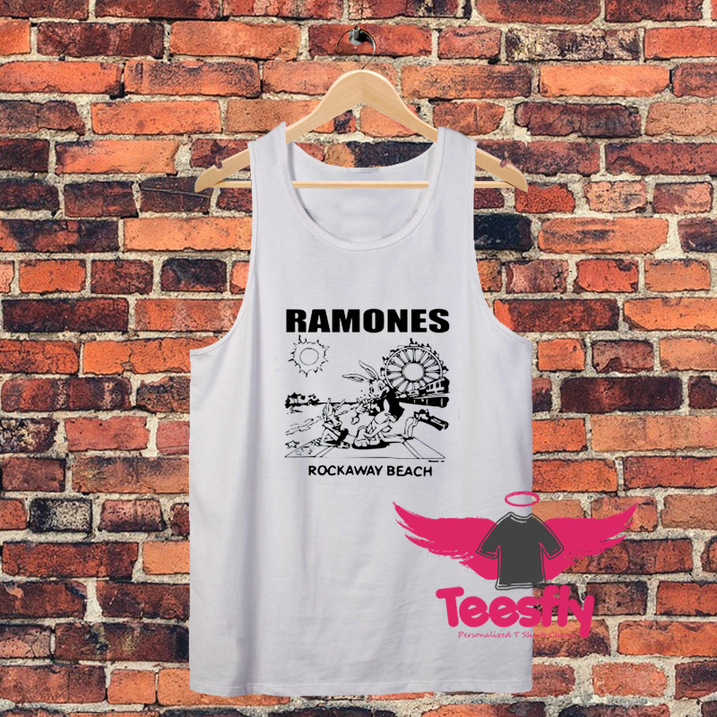 The Ramones Rockaway Beach Unisex Tank Top