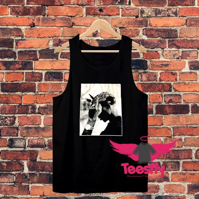 Tupac Rapper Mile Finger Unisex Tank Top