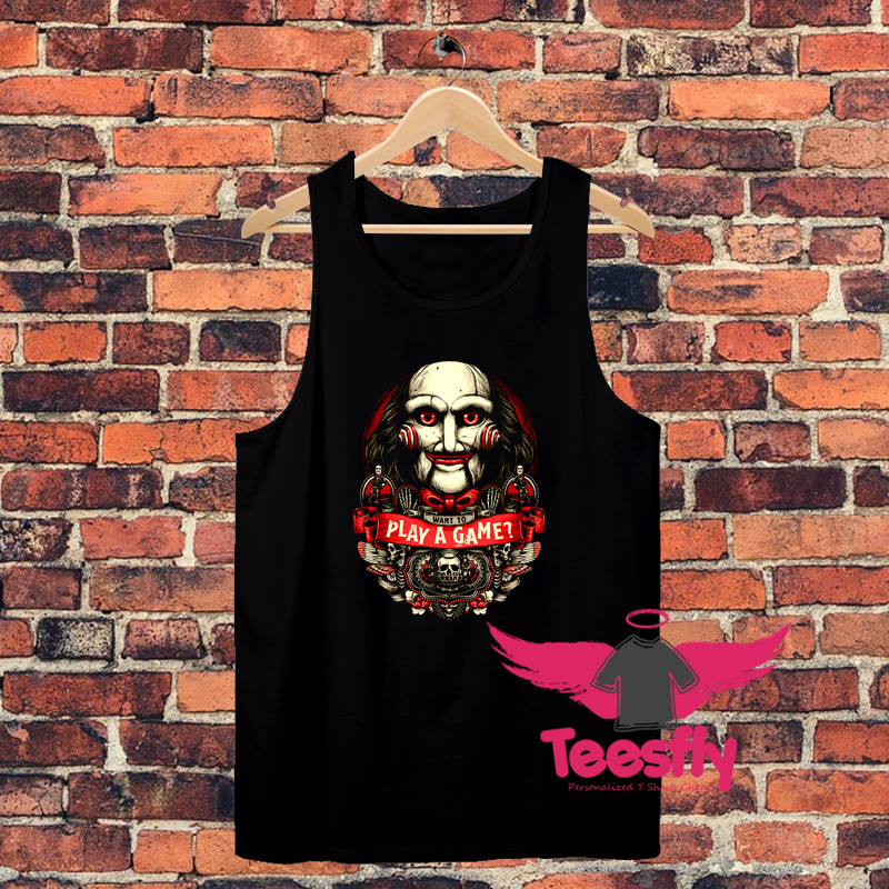 Want To Play A Game Unisex Tank Top