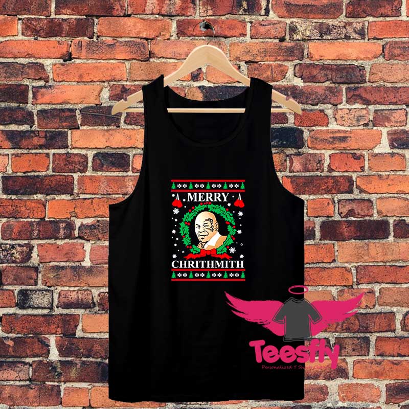 Wild Bobby Merry Chrithmith Ugly Christmas Unisex Tank Top