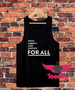 With Liberty And Justice For All Unisex Tank Top