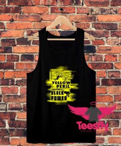 Yellow Peril Supports Black Power Unisex Tank Top