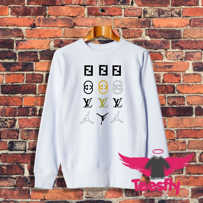 air jordan fendi gucci louis vuitton lv Sweatshirt