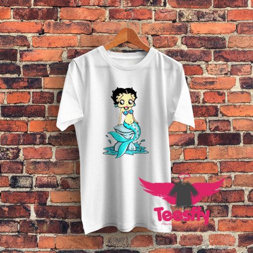 betty boop mermaid Graphic T Shirt