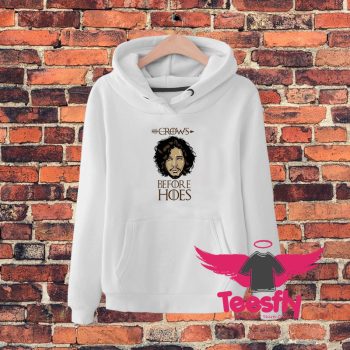 crows before hoes Cover Hoodie