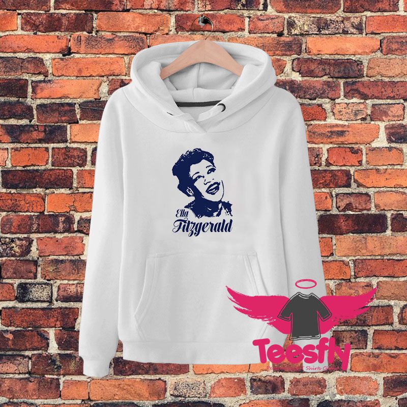 ella fitzgerald design canvas Hoodie