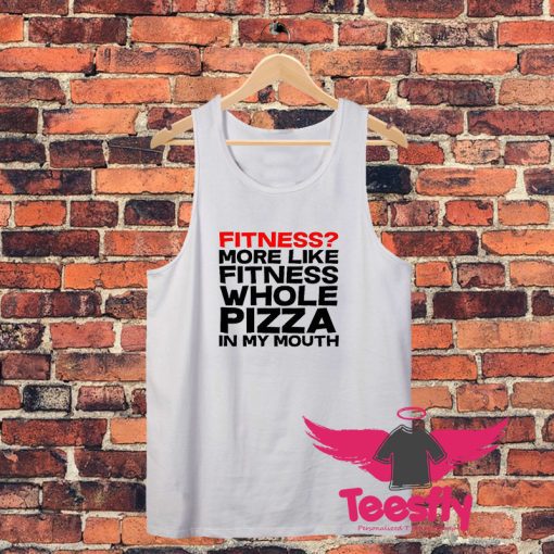 fitness whole pizza Unisex Tank Top