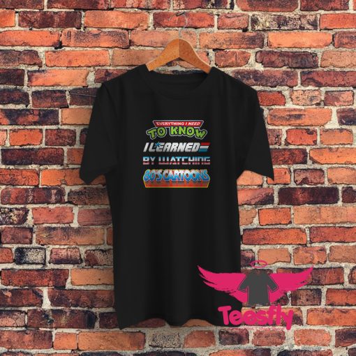 80s Education Movie Graphic T Shirt