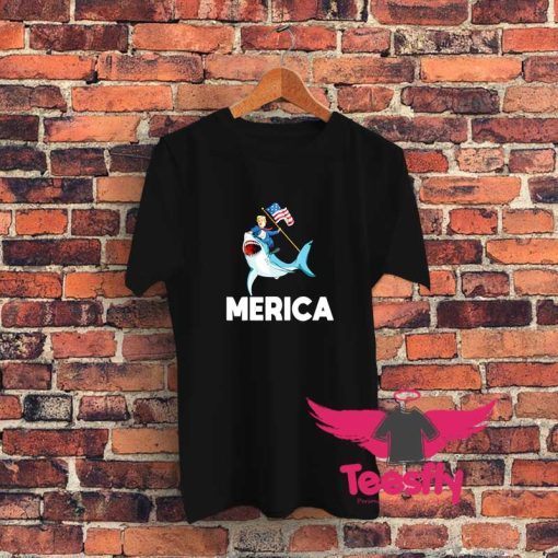 American Flag Merica Graphic T Shirt