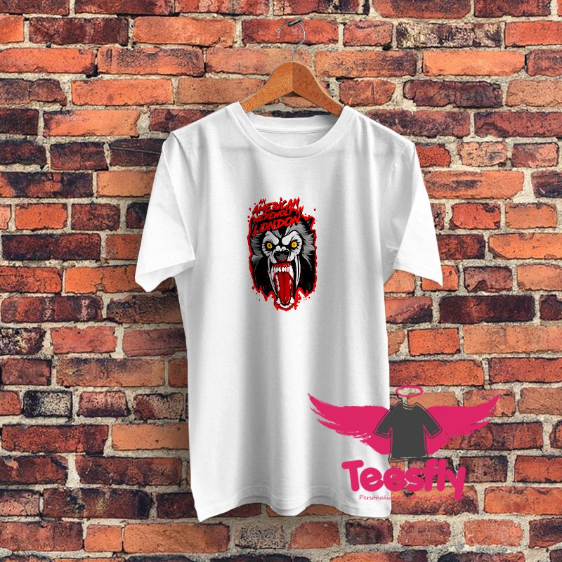 American Werewolf Graphic T Shirt