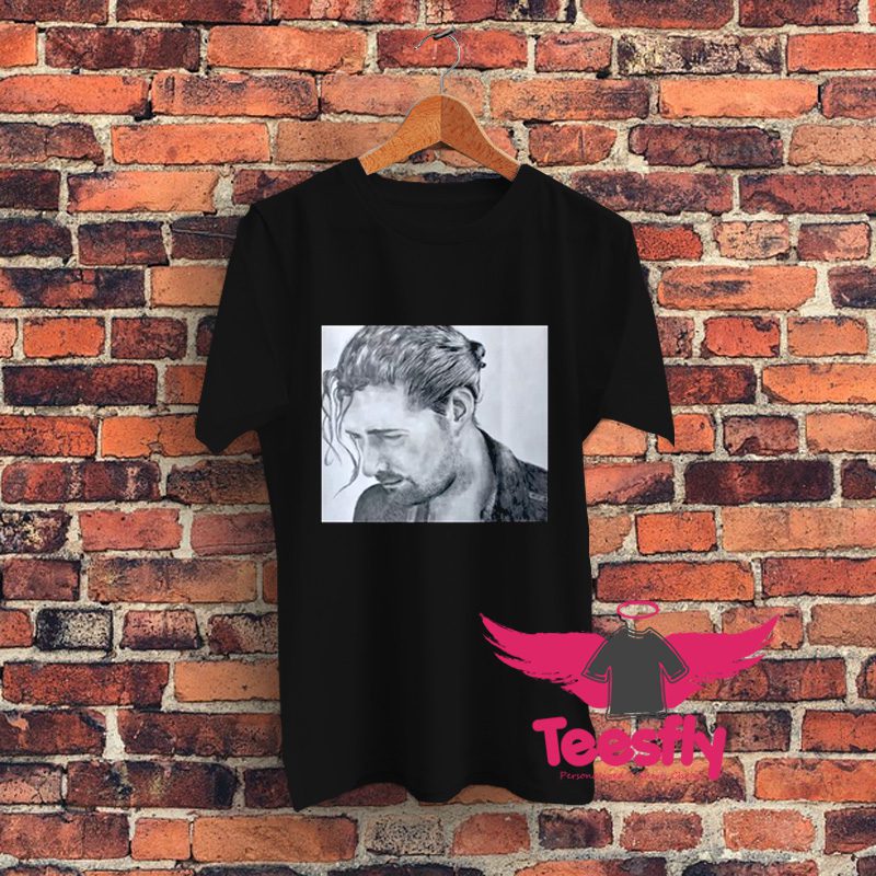 Andrew Hozier Byrne Pencil Sketch Graphic T Shirt