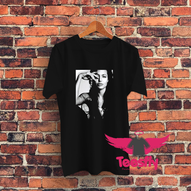 Angelina Jolie Beauty Actre Graphic T Shirt